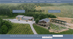 Desktop Screenshot of bluemontvineyard.com