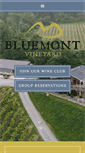 Mobile Screenshot of bluemontvineyard.com